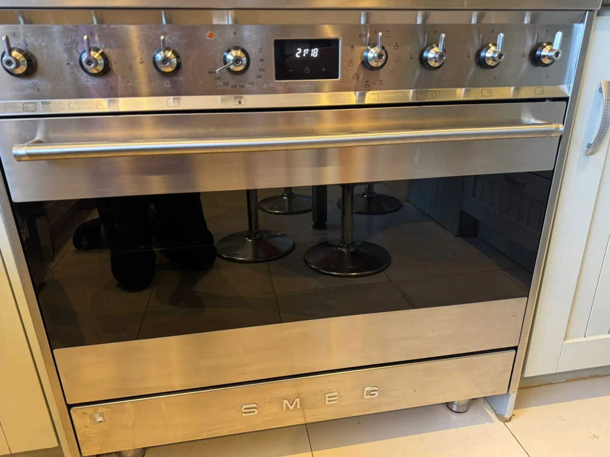 Stove repair work