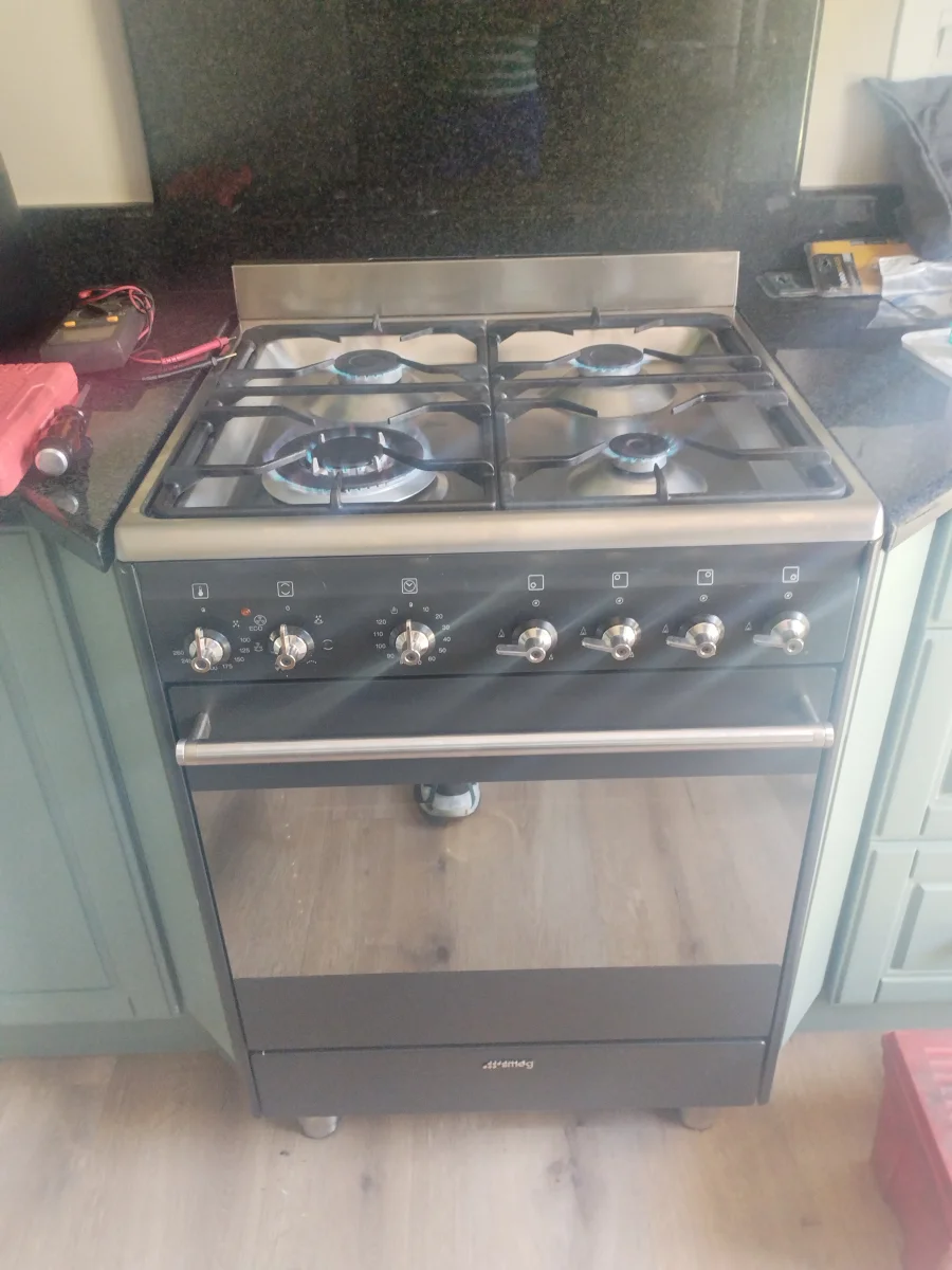 Stove repair work