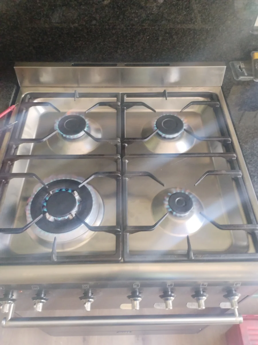 Stove repair work
