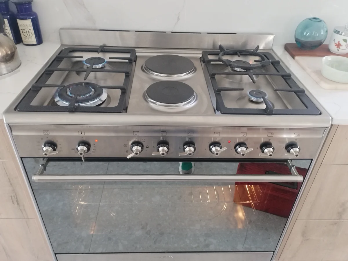 Stove repair work