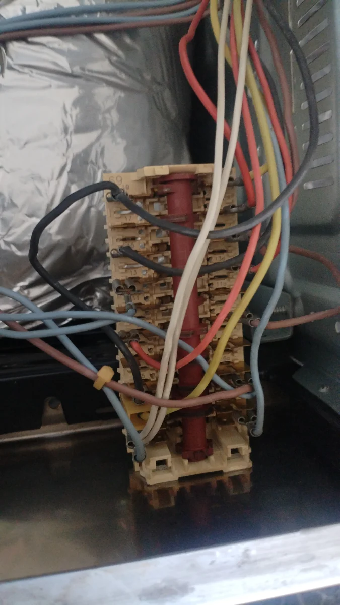 Stove repair work